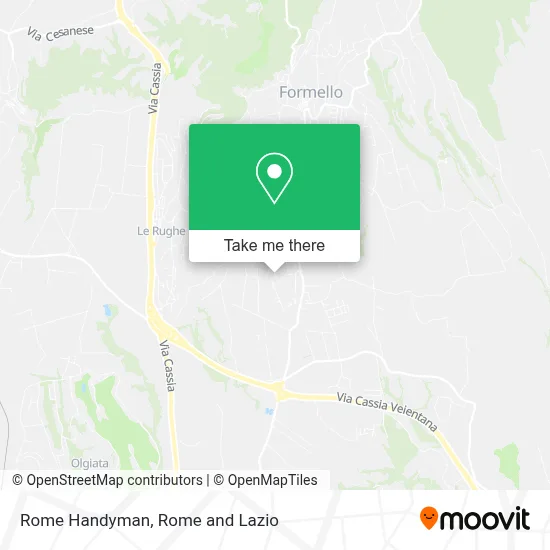 Rome Handyman map