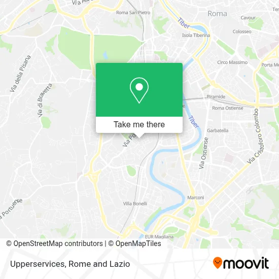 Upperservices map