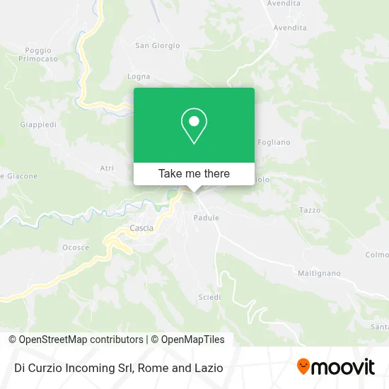 Di Curzio Incoming Srl map