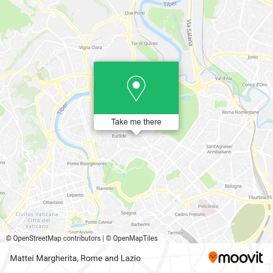 Mattei Margherita map