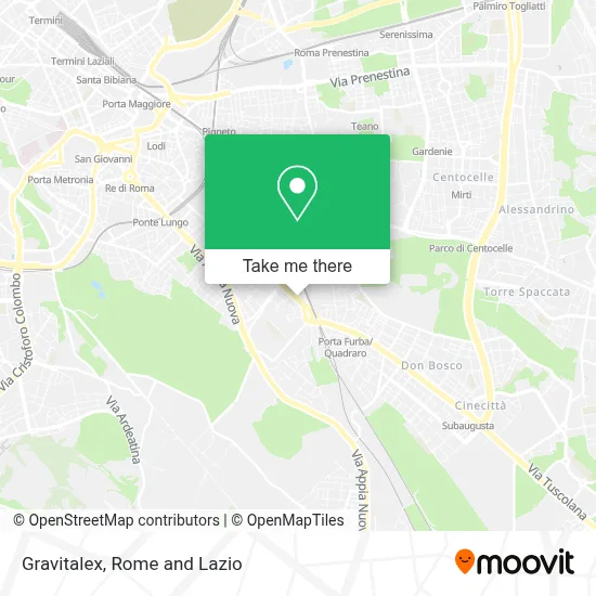 Gravitalex map