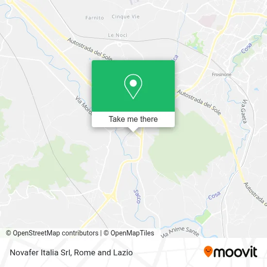 Novafer Italia Srl map