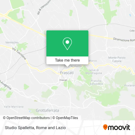 Studio Spalletta map