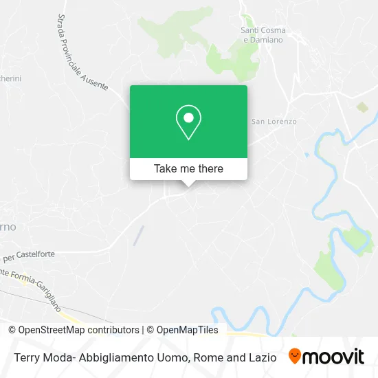 Terry Moda- Abbigliamento Uomo map