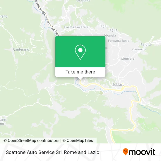 Scattone Auto Service Srl map
