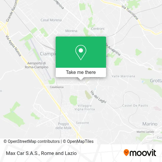 Max Car S.A.S. map