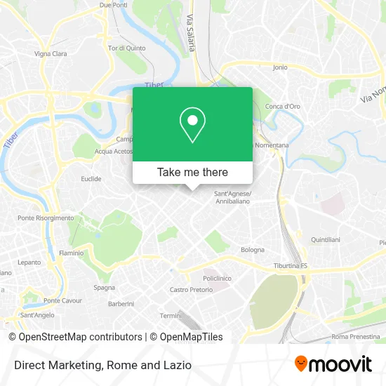 Direct Marketing map