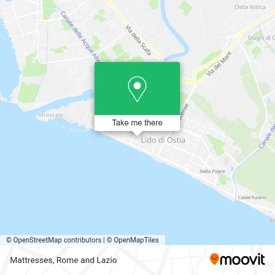 Mattresses map