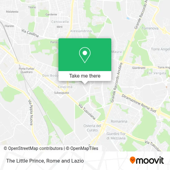 The Little Prince map