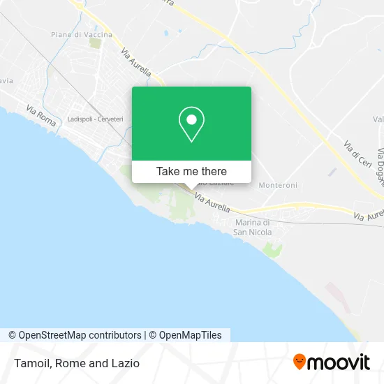 Tamoil map