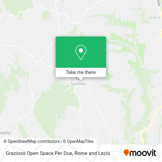 Grazioso Open Space Per Due map