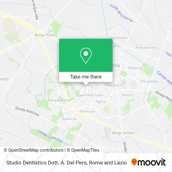 Studio Dentistico Dott. A. Del Pero map