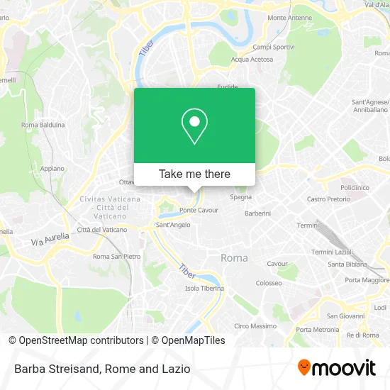 Barba Streisand map