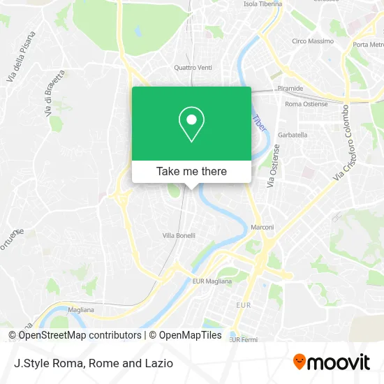 J.Style Roma map