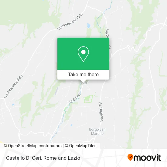 Castello Di Ceri map