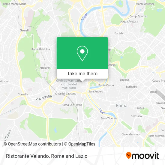 Ristorante Velando map