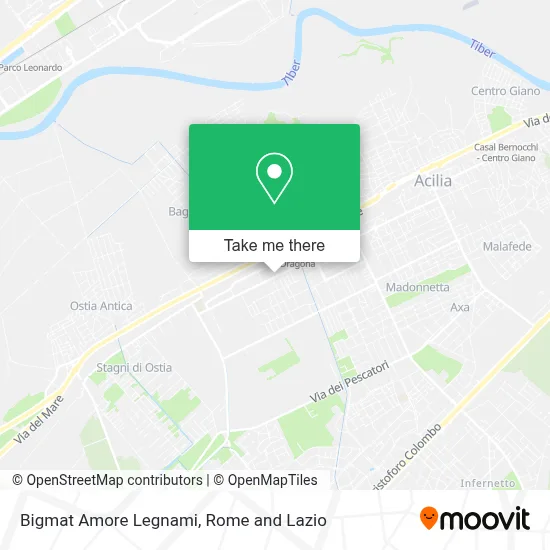 Bigmat Amore Legnami map
