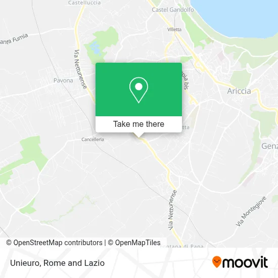 Unieuro map