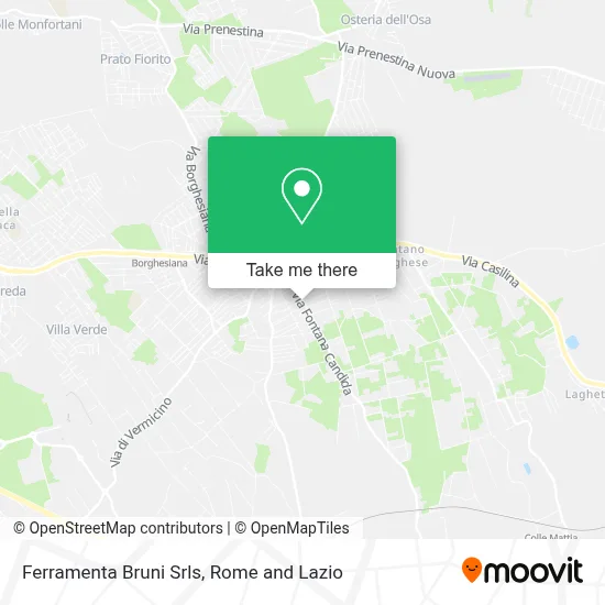 Ferramenta Bruni Srls map