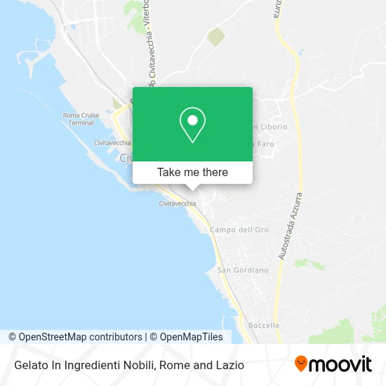 Gelato In Ingredienti Nobili map