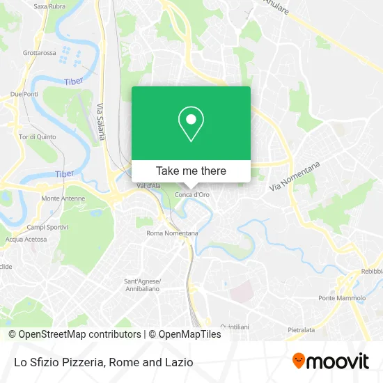 Lo Sfizio Pizzeria map
