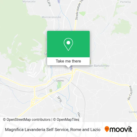 Magnifica Lavanderia Self Service map