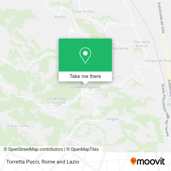Torretta Pucci map