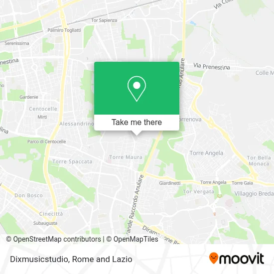 Dixmusicstudio map