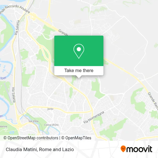 Claudia Matini map