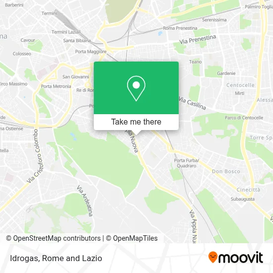 Idrogas map