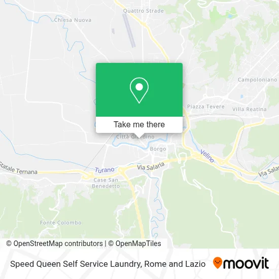 Speed Queen Self Service Laundry map