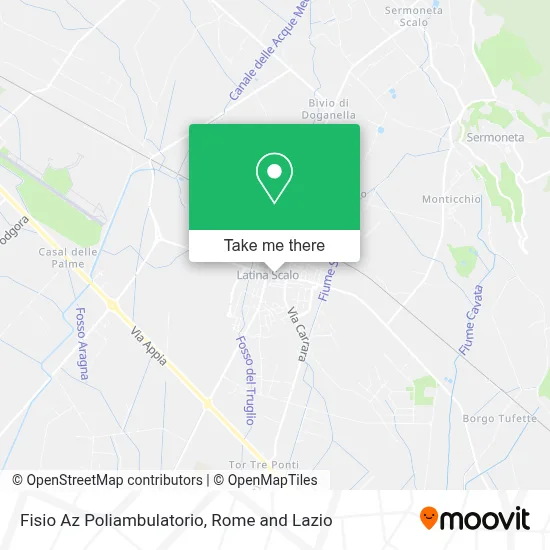 Fisio Az Poliambulatorio map