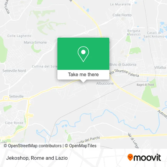 Jekoshop map