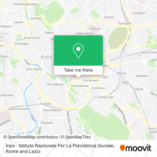 Inps - Istituto Nazionale Per La Previdenza Sociale map