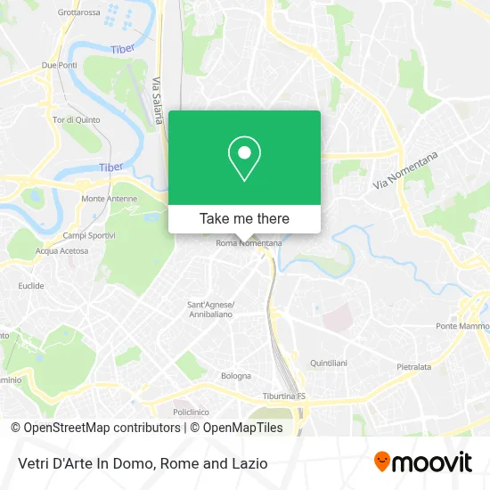 Vetri D'Arte In Domo map