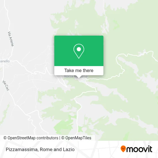 Pizzamassima map