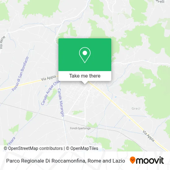 Parco Regionale Di Roccamonfina map