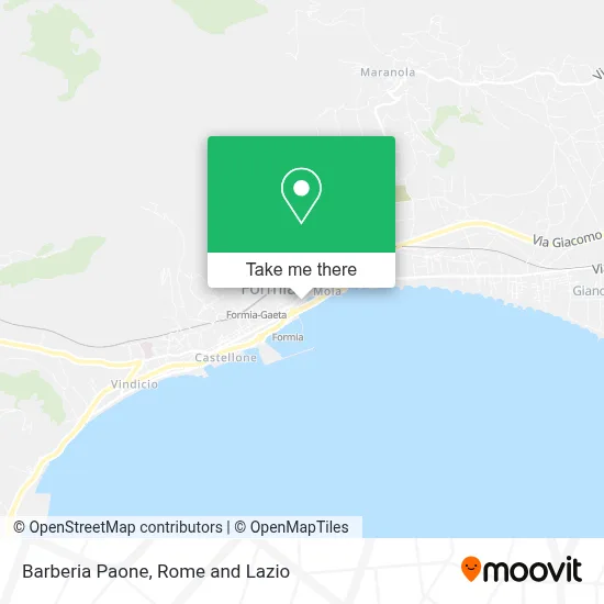 Barberia Paone map