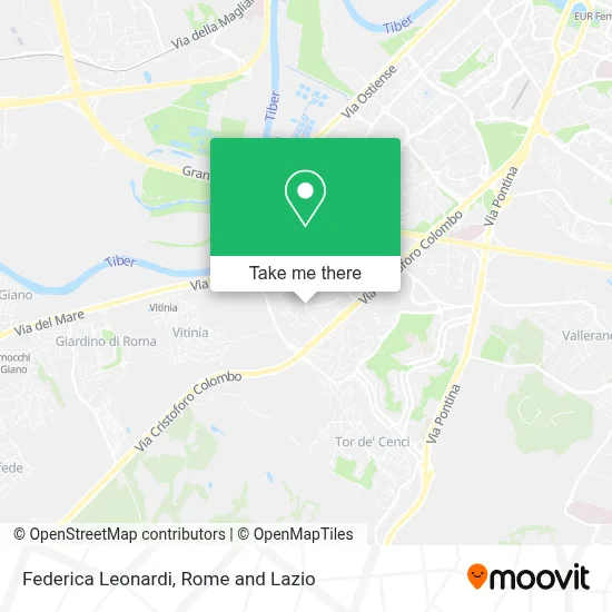 Federica Leonardi map