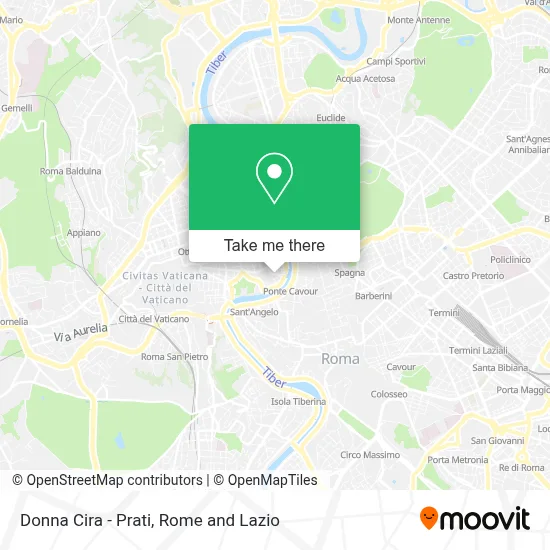 Donna Cira - Prati map