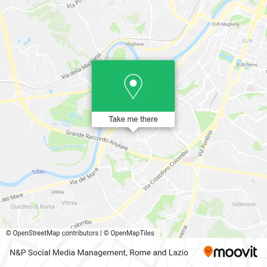 N&P Social Media Management map