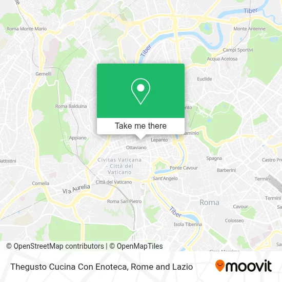 Thegusto Cucina Con Enoteca map