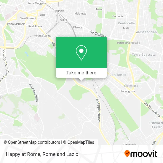 Happy at Rome map