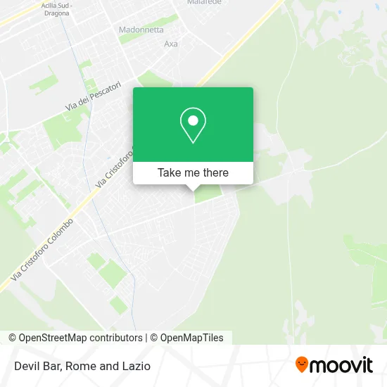 Devil Bar map