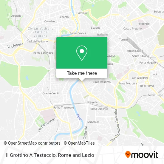 Il Grottino A Testaccio map