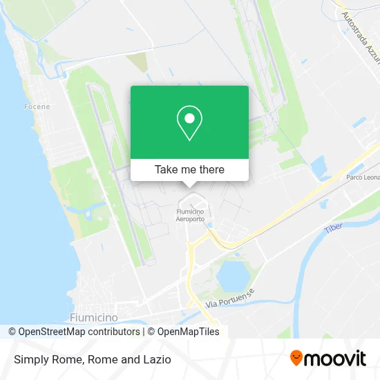 Simply Rome map