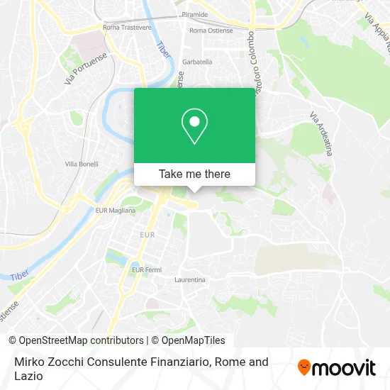 Mirko Zocchi Consulente Finanziario map