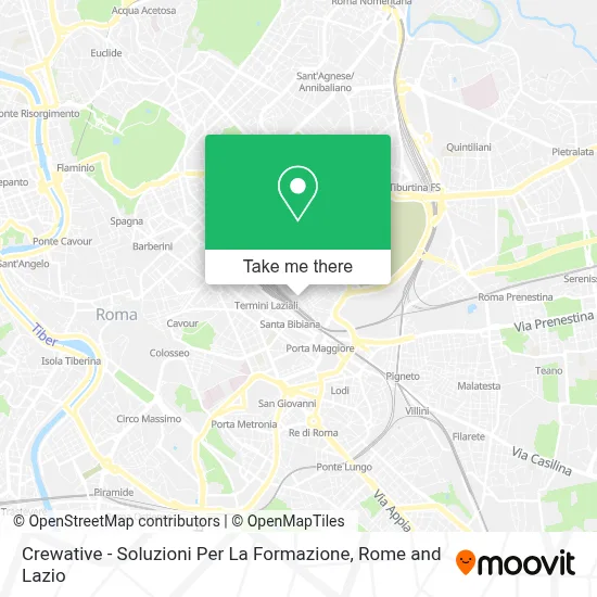 Crewative - Soluzioni Per La Formazione map