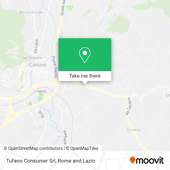 Tufano Consumer Srl map