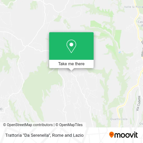 Trattoria "Da Serenella" map